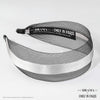 HDC x Emily in Paris Black Mesh Hair Band with Silver Ribbon