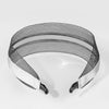 HDC x Emily in Paris Black Mesh Hair Band with Silver Ribbon