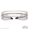 HDC x Emily in Paris Mesh Hair Band with Crystals - Grey