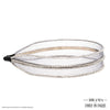 HDC x Emily in Paris Mesh Hair Band with Crystals - Grey