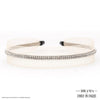 HDC x Emily in Paris Crystal Mesh Hair Band - Pastel Yellow