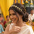 Gold Plated Hair Band with Pearls and Enamel - Green
