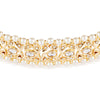 Gold Plated Hair Band with Pearls