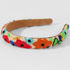 Floral Embroidered Hairband - Multi
