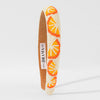 Orange Embroidered Hairband - Orange & Yellow