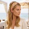 Lemon Pop Printed Knotted Headband