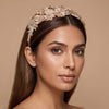 Gold Embellished 3D Headband