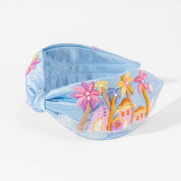 Oman Skyline Knotted Headband