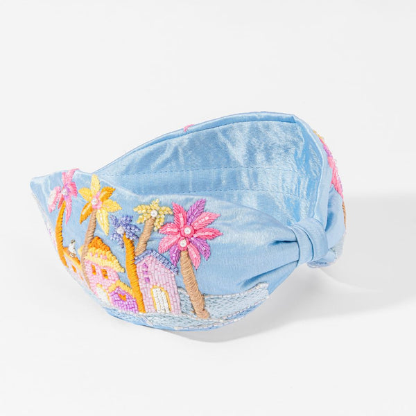 Oman Skyline Knotted Headband