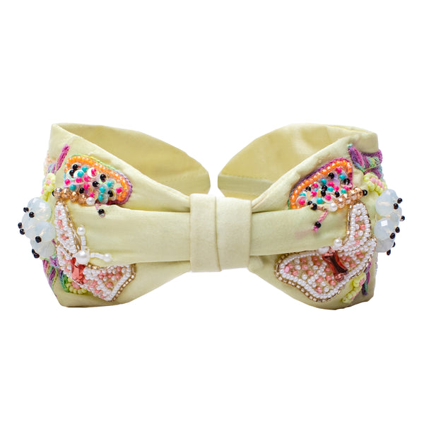 Colour Me Magic Knotted Headband - Lemon