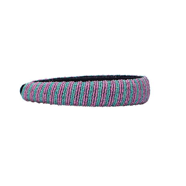 Candy Beaded Headband-Broad