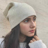 Bronzing Hot Silver Beanie - White Silver