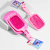 Drama Detangle Hair Brush with Removable Charm Chain & Free Pouch - Pink