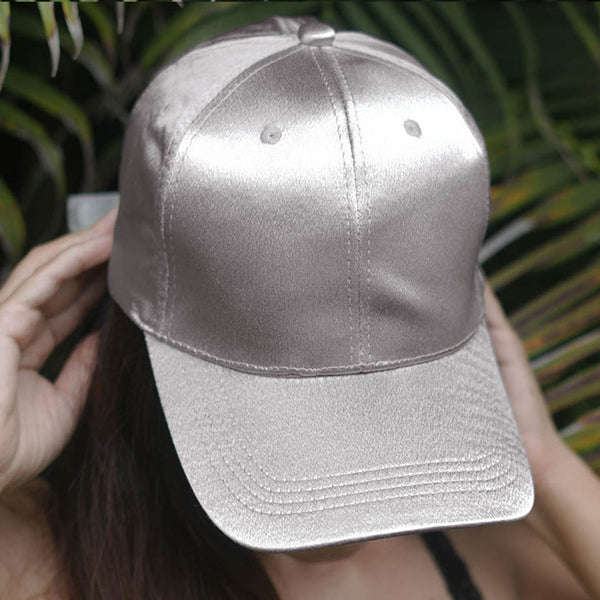 Shimmer Baseball Cap - Grey