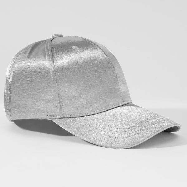Shimmer Baseball Cap - Grey
