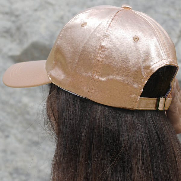 Shimmer Baseball Cap - Champagne