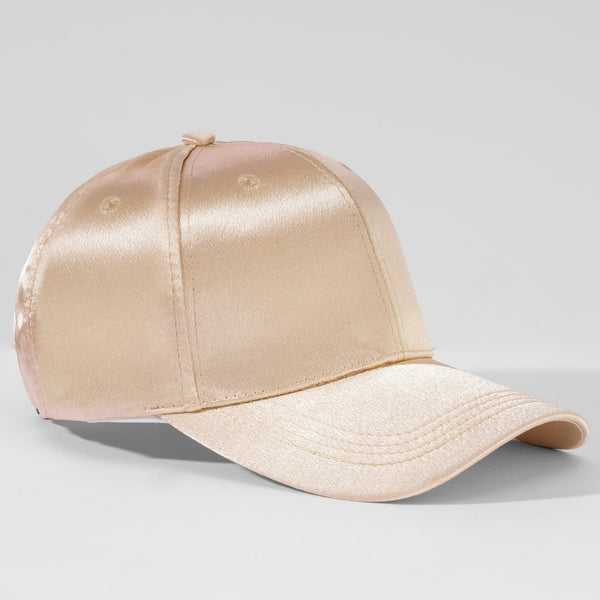 Shimmer Baseball Cap - Champagne