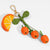 EmbellishedOrange Bag Charm