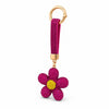 Fuchsia Bloom Anti-tarnish Bag Charm
