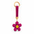 Fuchsia Bloom Anti-tarnish Bag Charm