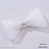 HDC x Emily in Paris Pearl Mesh Hair Bow Alligator Clip - White