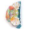 Shell Hair Claw Clip with Pearls & Crystals - Multi