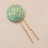 Set of 4 Stella Crystal U Pins - Gold
