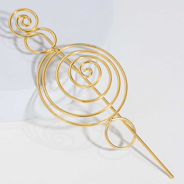 Noor Bun Holder - Gold