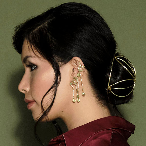 Tara Bun Holder - Gold