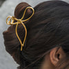 Bow-tiful Claw Clip - Gold
