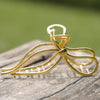 Bow-tiful Claw Clip - Gold