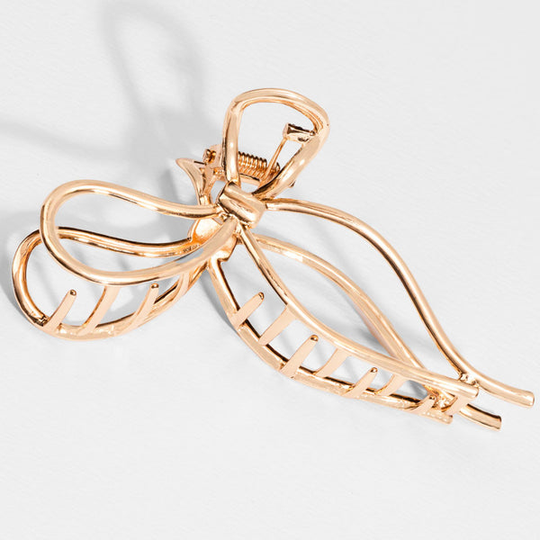 Bow-tiful Claw Clip - Gold