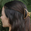 Elara Claw Clip - Gold