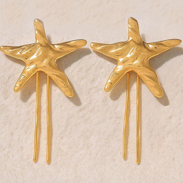 Léa Hair Pins - Set of 2 - Gold