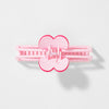 Snap My Heart Hollow Claw Clip - Pink