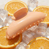 Everyday Luxe Pastel Claw Clip - Orange