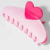 Love Lock Claw Clip - Pink