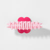 Love Lock Claw Clip - Pink