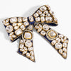 Embellished Kundan Hair Bow