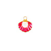 Shell Charm - Red