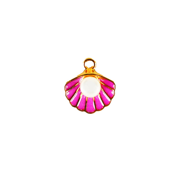 Shell Charm - Pink