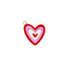 Heart Charm - Pink