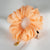 Orange Organza Scrunchie - 1 Charm