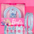 Barbie Kids Glam Gift Box with 2 Puff Hair Bands with Barbie Charm, 2 Hair Bows & 12 Hair Pins