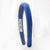 100% Mulberry Silk Puff Hair Band with Rhinestones - Royal Blue