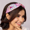 HDC x Emily in Paris Embellished Eiffel Hair Band - Pink
