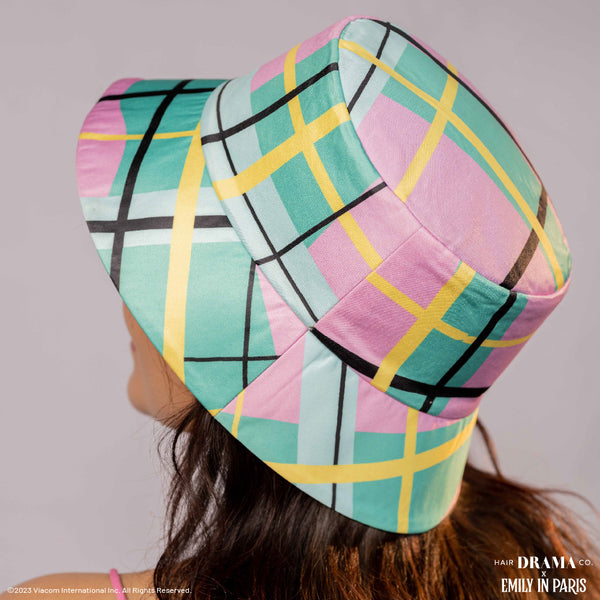 HDC x Emily in Paris French Summer Satin Bucket Hat - Multi