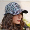 HDC x Emily in Paris Deep Blue Tweed Baseball Cap