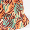 Zebra Patterned Bucket Hat - Multi