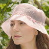 Barbie Organza Pearl Bucket Hat - Light Pink